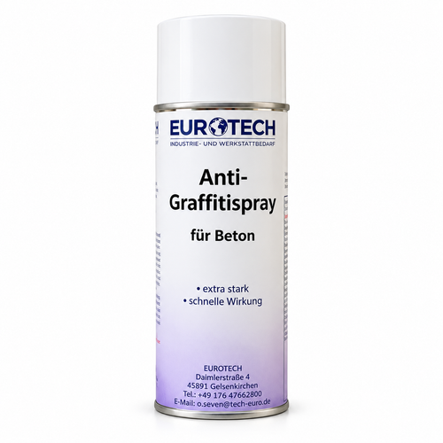 Anti-Graffitispray für Beton, 400-ml-Dose auf weißem Hintergrund