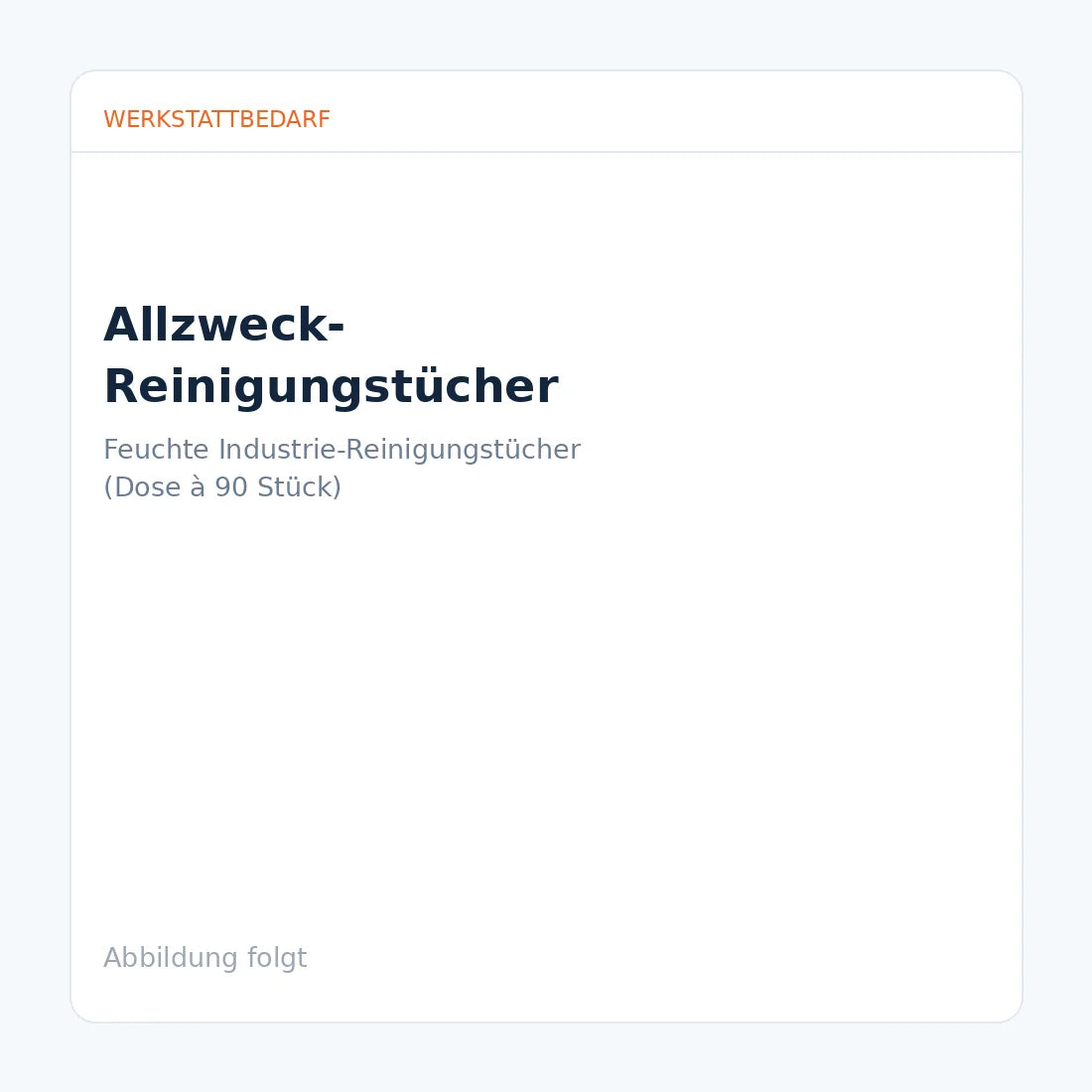 Allzweck-Reinigungstücher