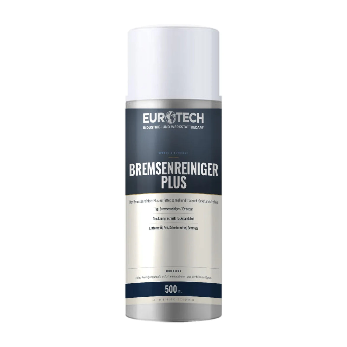 Bremsenreiniger Plus Spray zum Entfetten von Bremsen und Metallteilen in der Werkstatt