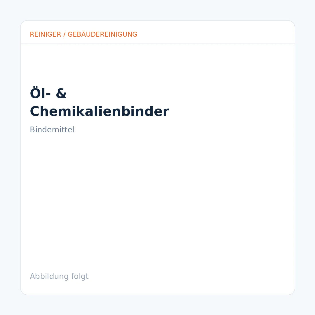 Öl- und Chemikalienbinder Granulat für Werkstatt, Lager und Halle