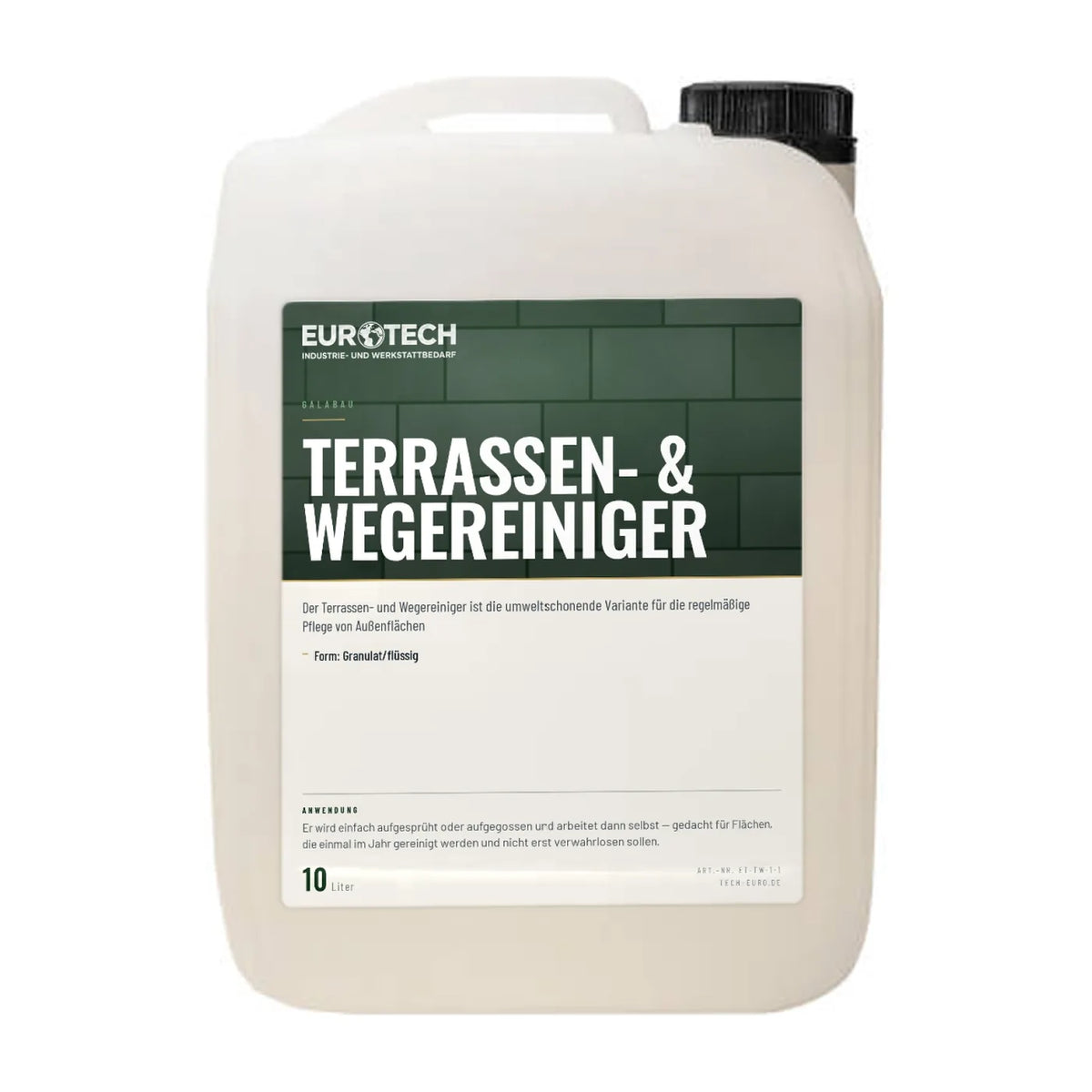 Terrassen- und Wegereiniger für Pflaster, Terrassen und Gehwege