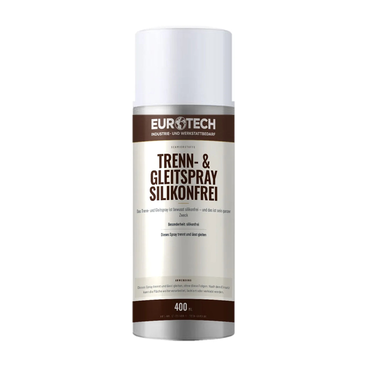 Trenn- und Gleitspray silikonfrei, Schweißtrennmittel gegen Schweißspritzer