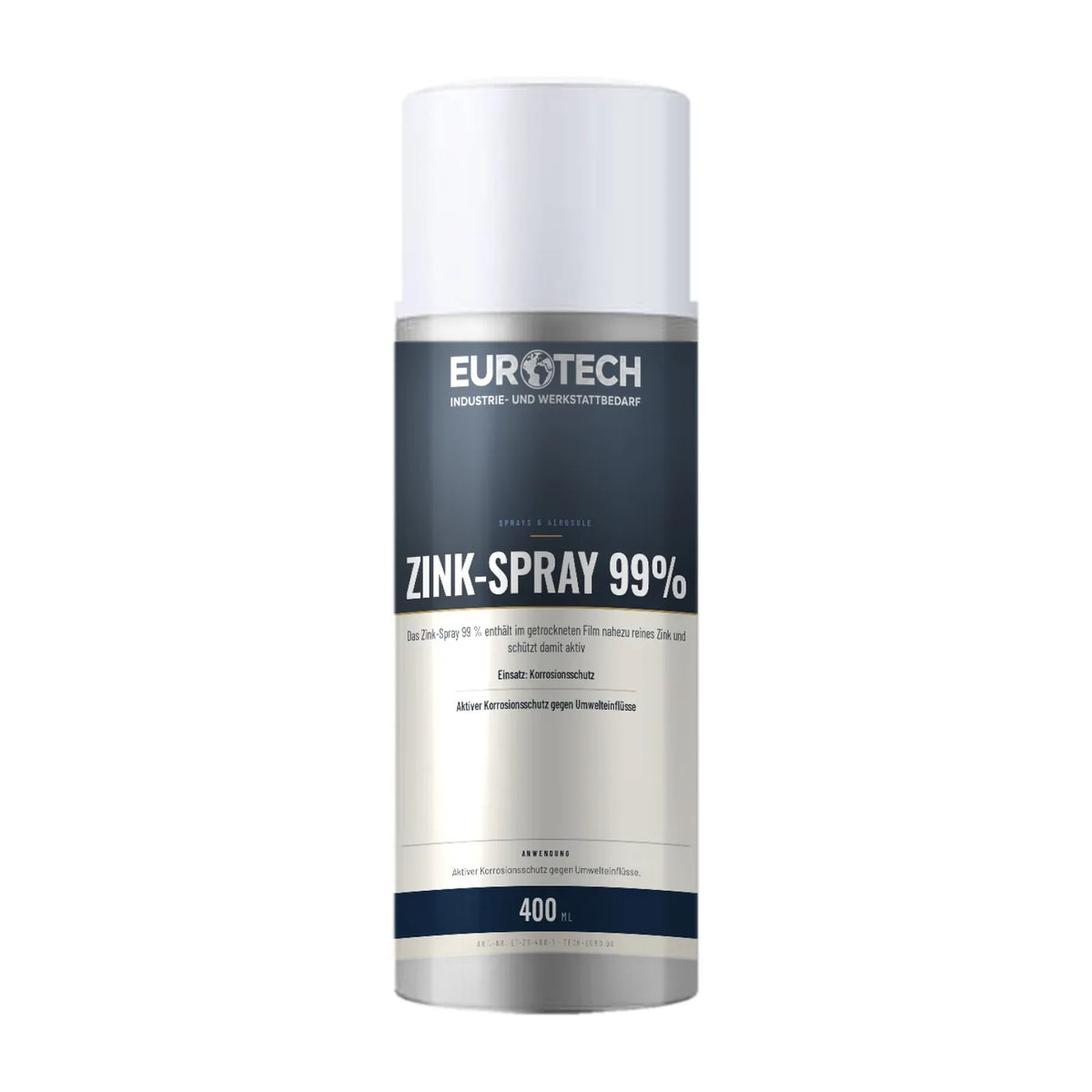 Zink-Spray 99 % zum Ausbessern verzinkter Teile und Schweißnähte
