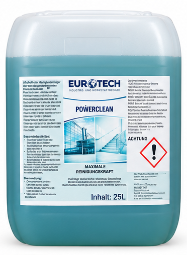 Powerclean Hochglanzreiniger Konzentrat 25 Liter, streifenfrei ohne Polieren